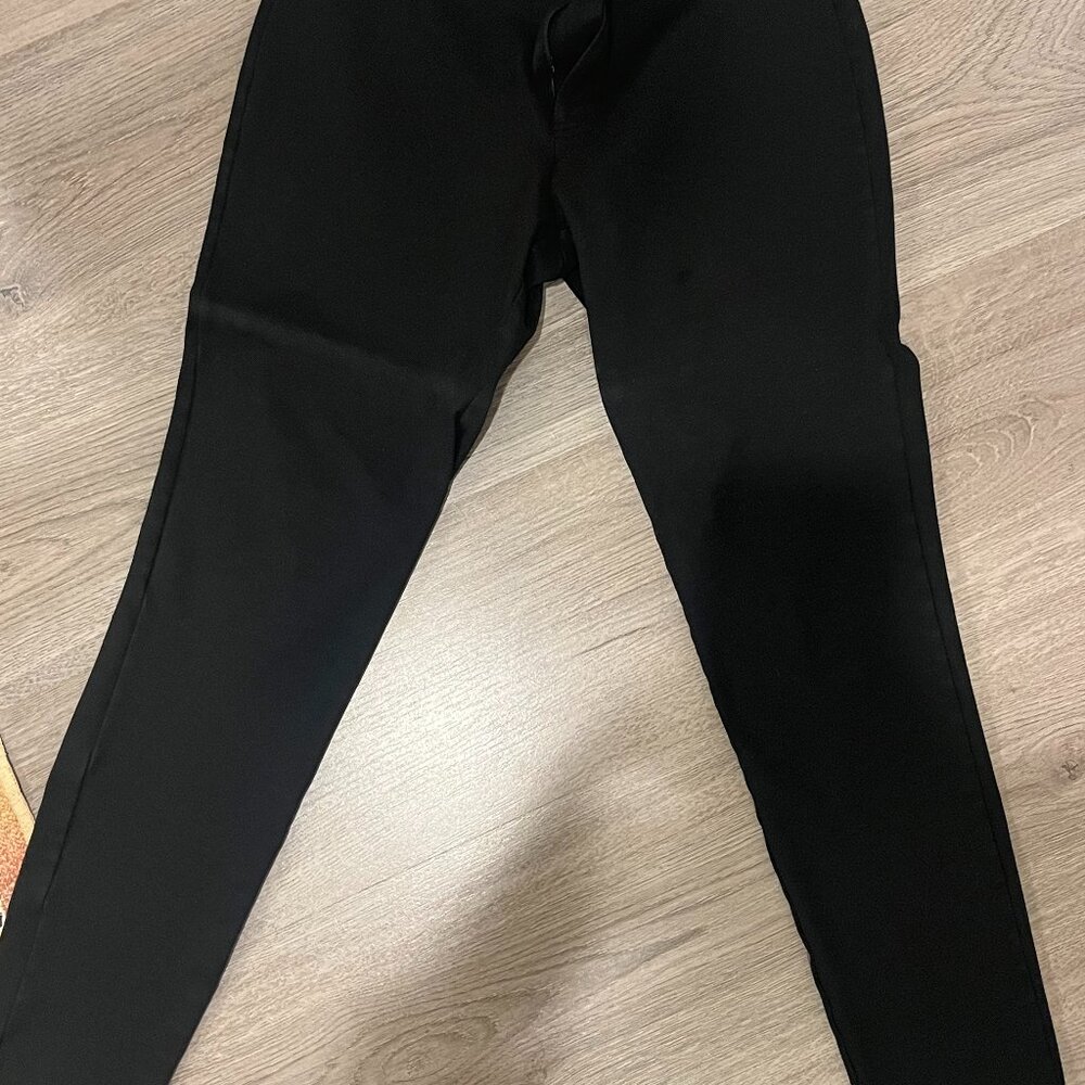 Black Skinny BR Work Pants Sz 4